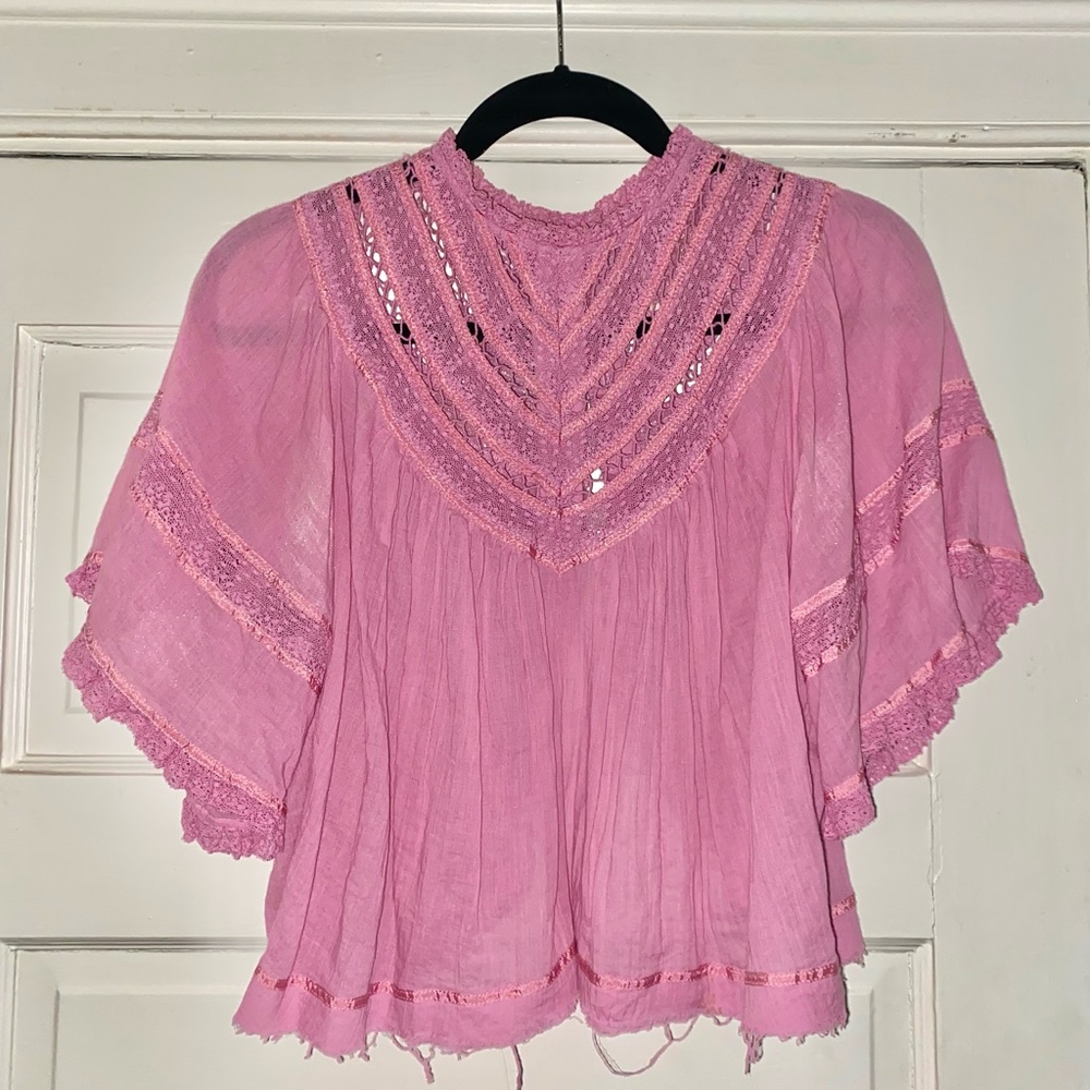 Free people lace top